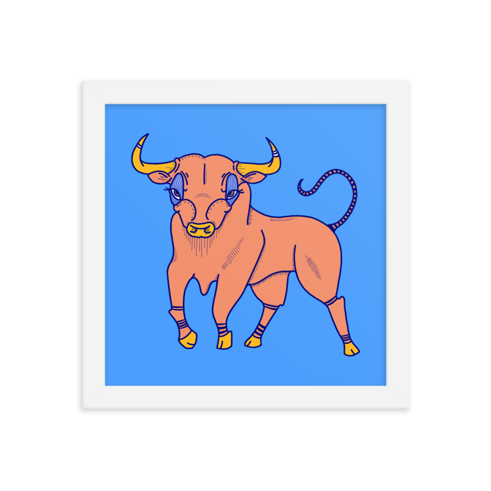 Taurus Framed Poster