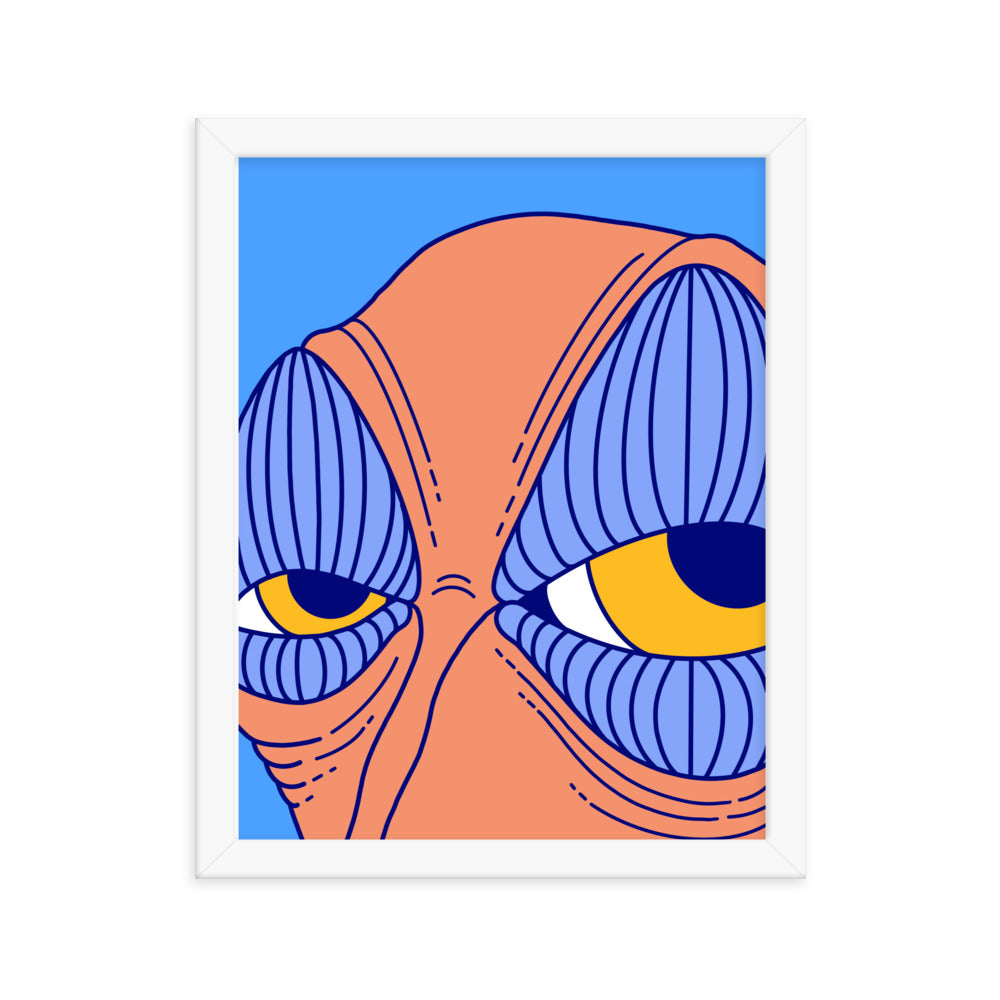 I'm Lookin' At You Lookin' At Me Framed Art Print, 11" x 14"